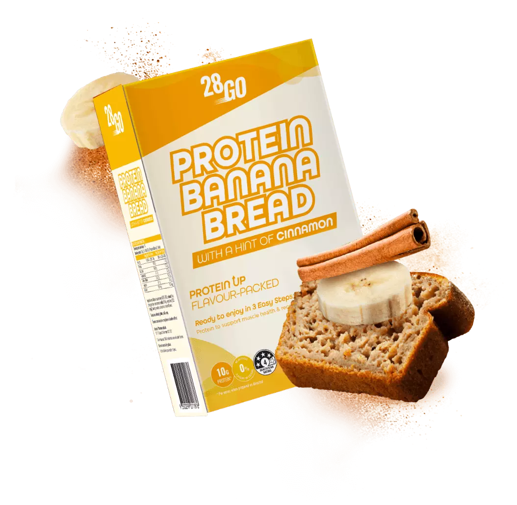 high protein banan bread